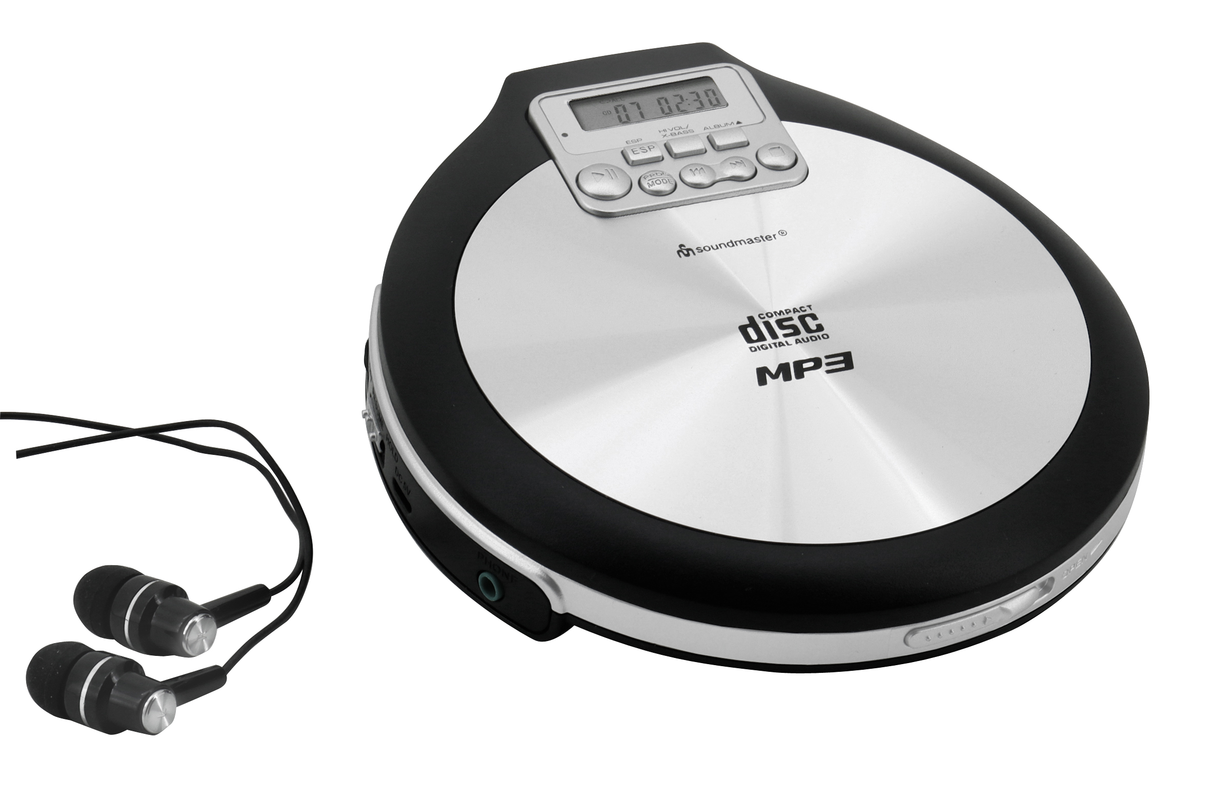 CD/MP3-Spieler mit Akkulade- und Hörbuch-Funktion CD/MP3-Spieler mit Akkulade- und Hörbuch-Funktion