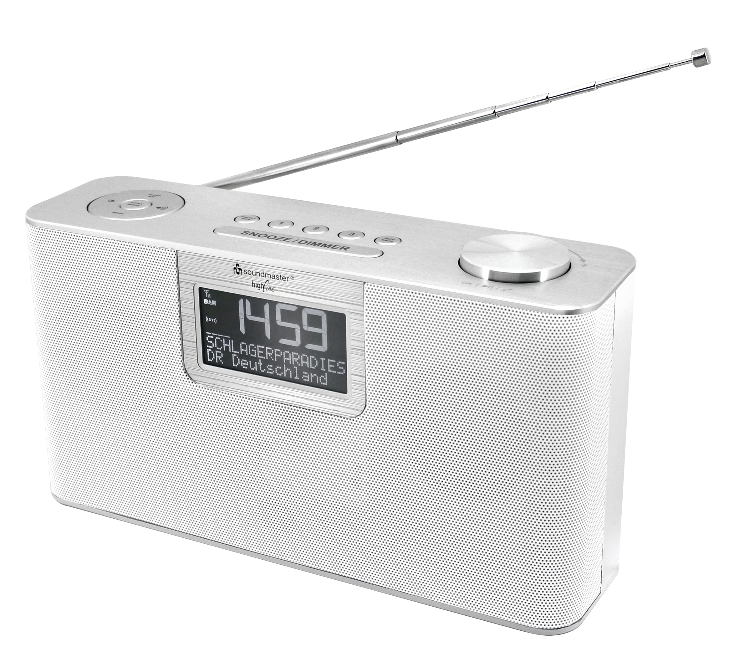 Stereo DAB+/UKW Radio mit USB/Micro SD-MP3, Bluetooth®