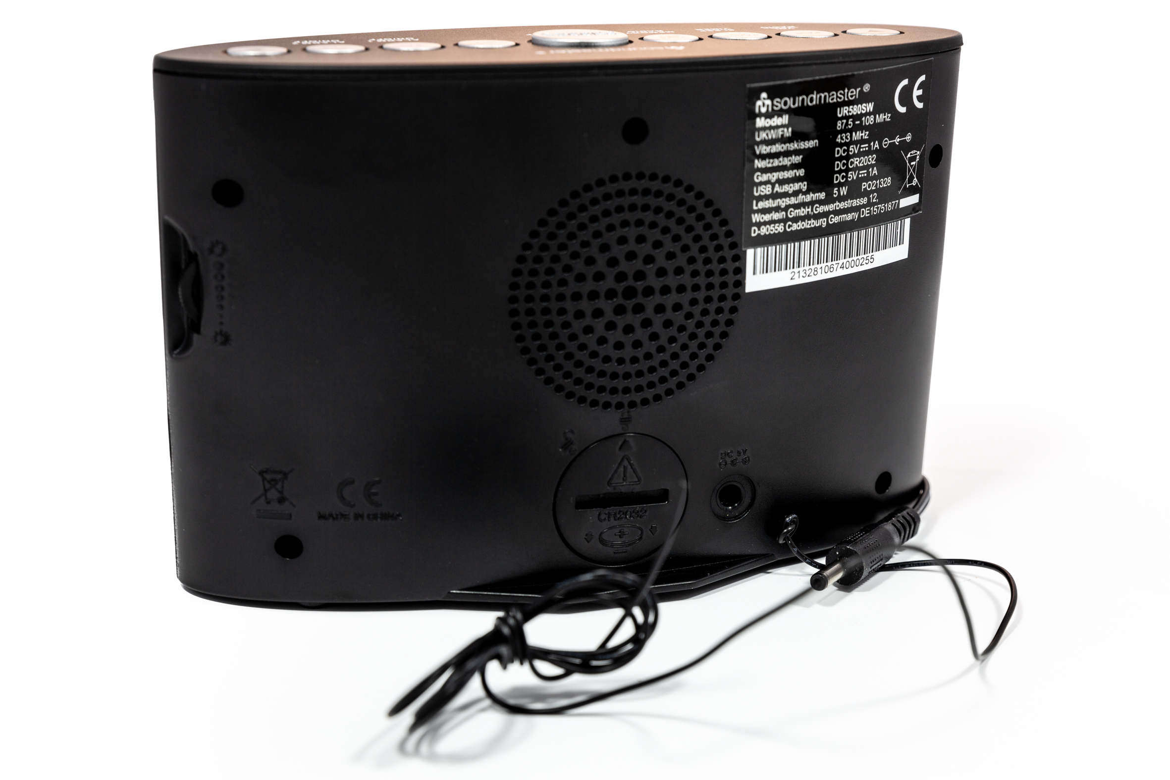 FM clock radio for aurally handicapped people with wireless wake-up vibrating pad FM clock radio for aurally handicapped people with wireless wake-up vibrating pad