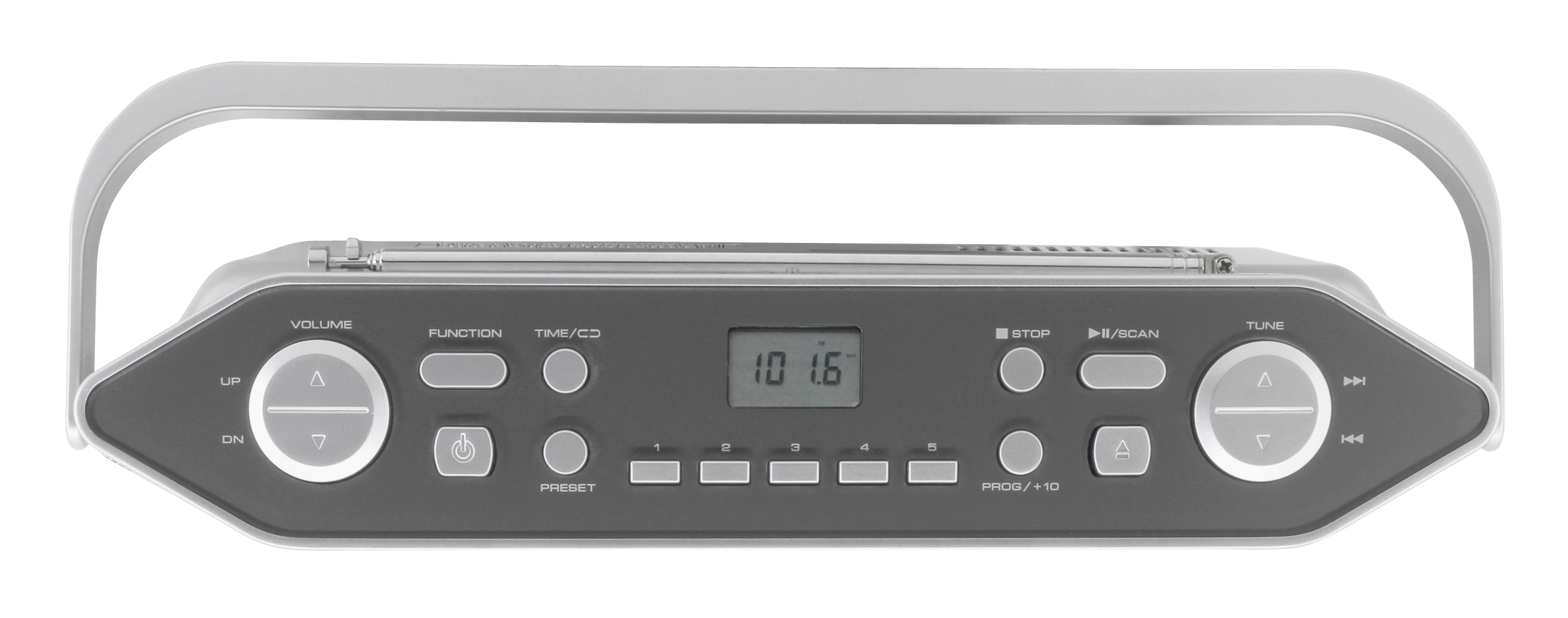Tragbarer CD/MP3 Stereo UKW-PLL Radio