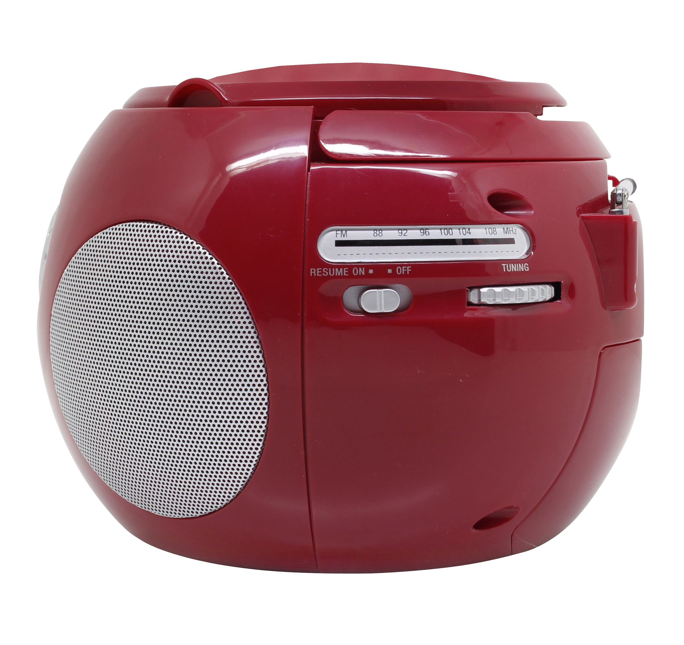 CD Boombox mit Hörbuchfunktion, UKW Radio