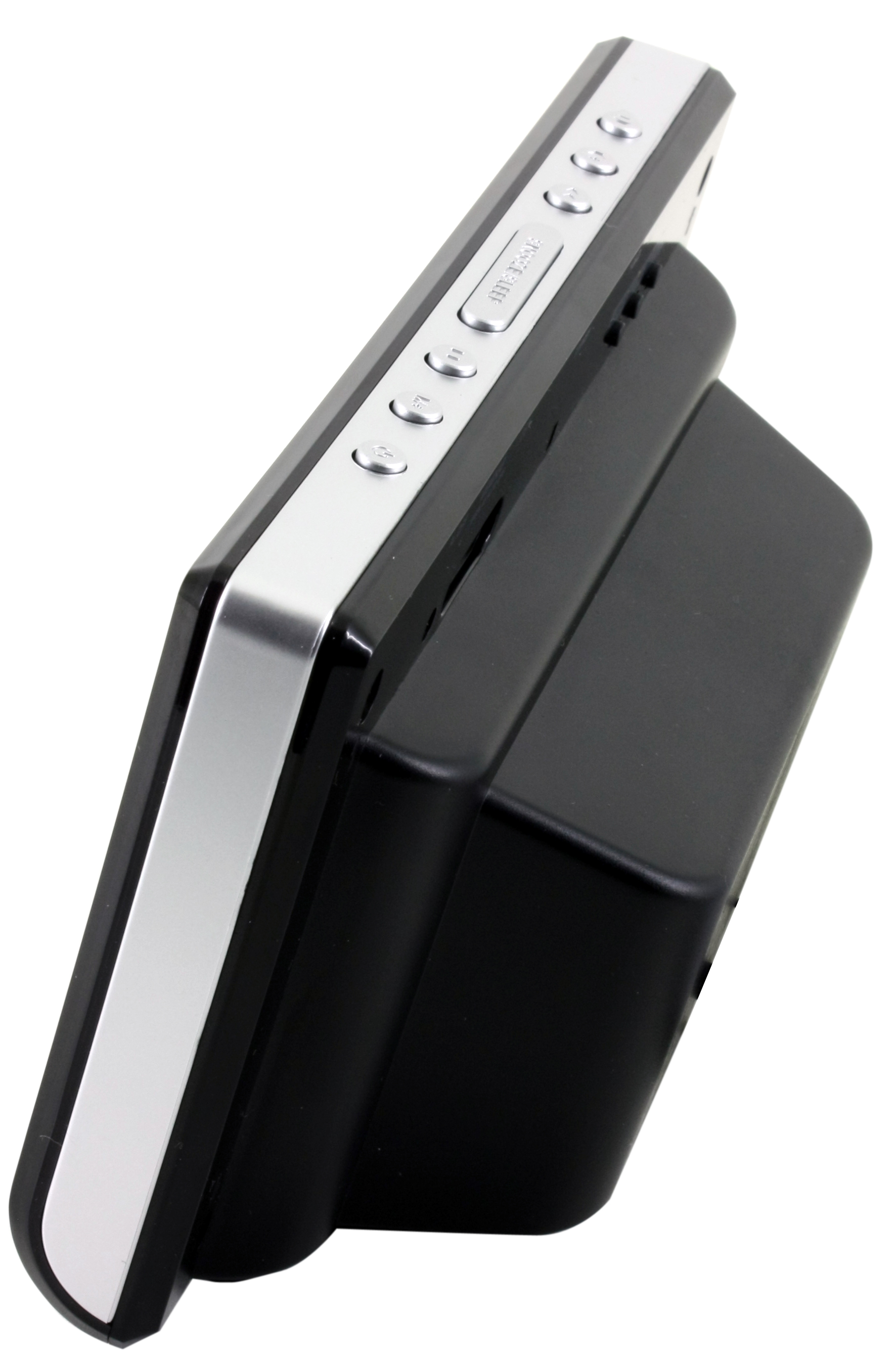 Jumbo LED clock radio with dimmer