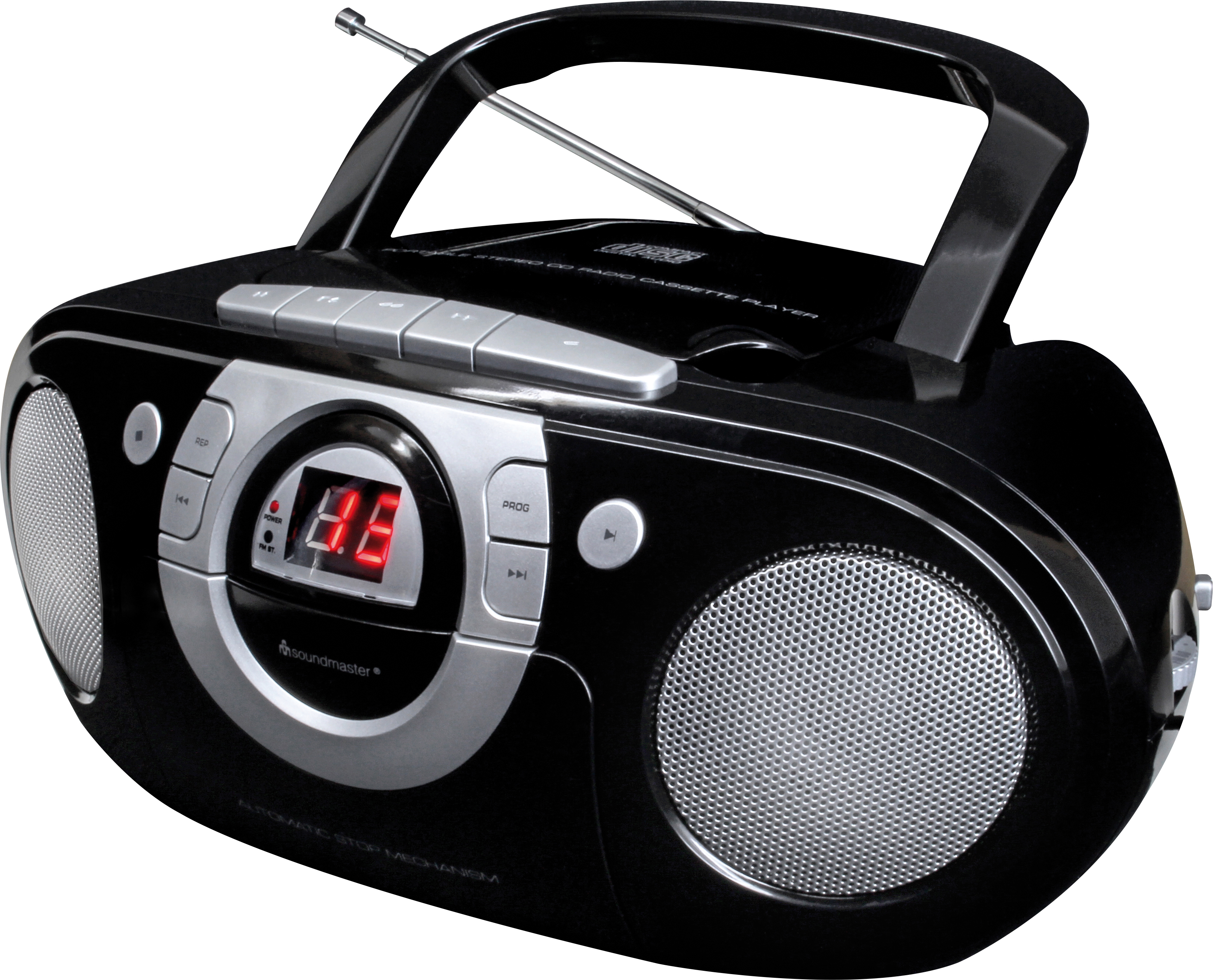 CD Boombox mit UKW Radio und Kassettenspieler
