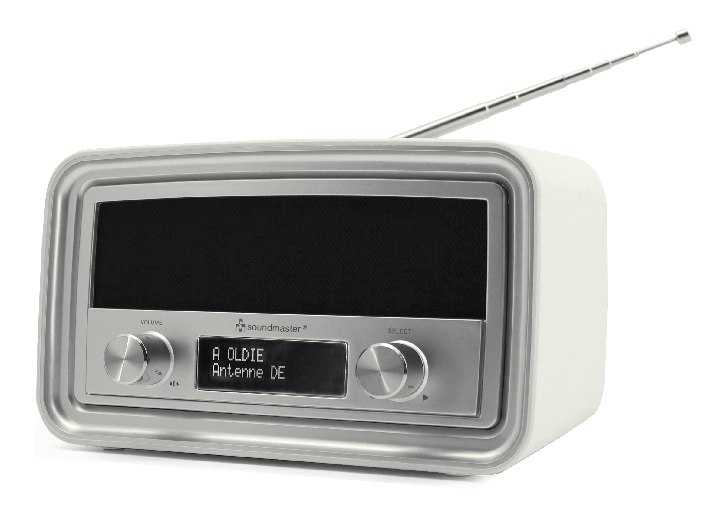 DAB+/FM radio with alarm clock, USB-charging socket
