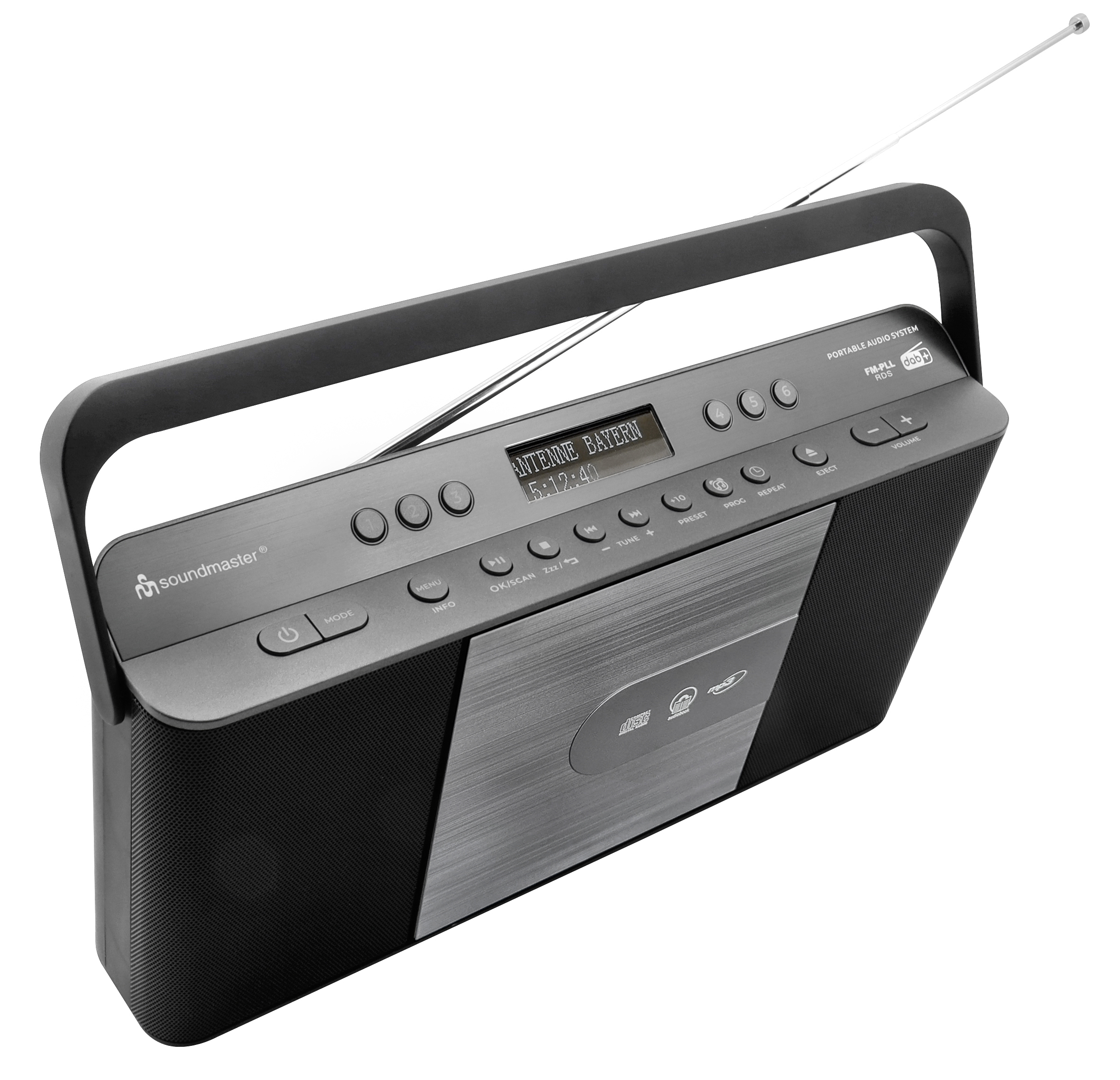 DAB+/FM radio with CD/MP3, USB