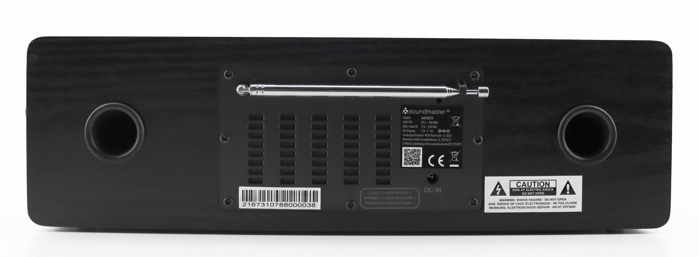 Stereo Music Centre with DAB+/FM, CD/MP3, USB, Bluetooth®