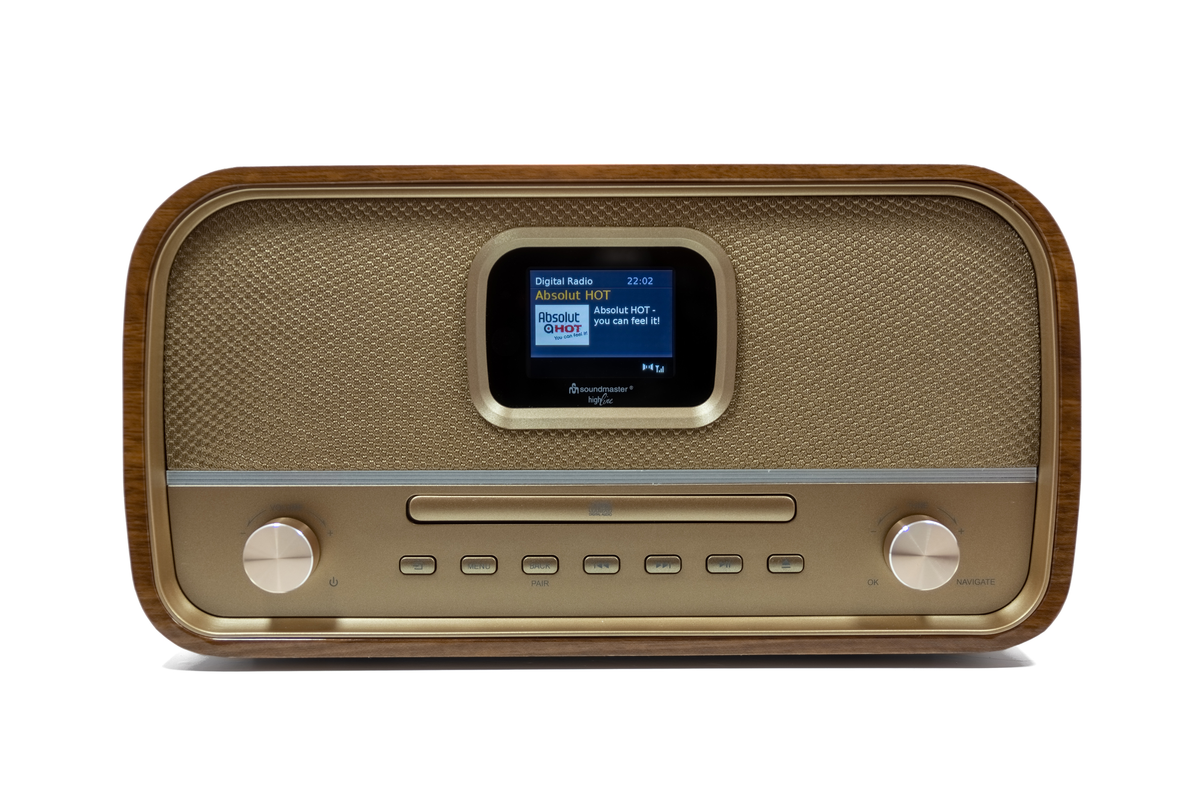 Stereo Music Centre with DAB+/FM, CD/MP3, USB, Bluetooth®, color display