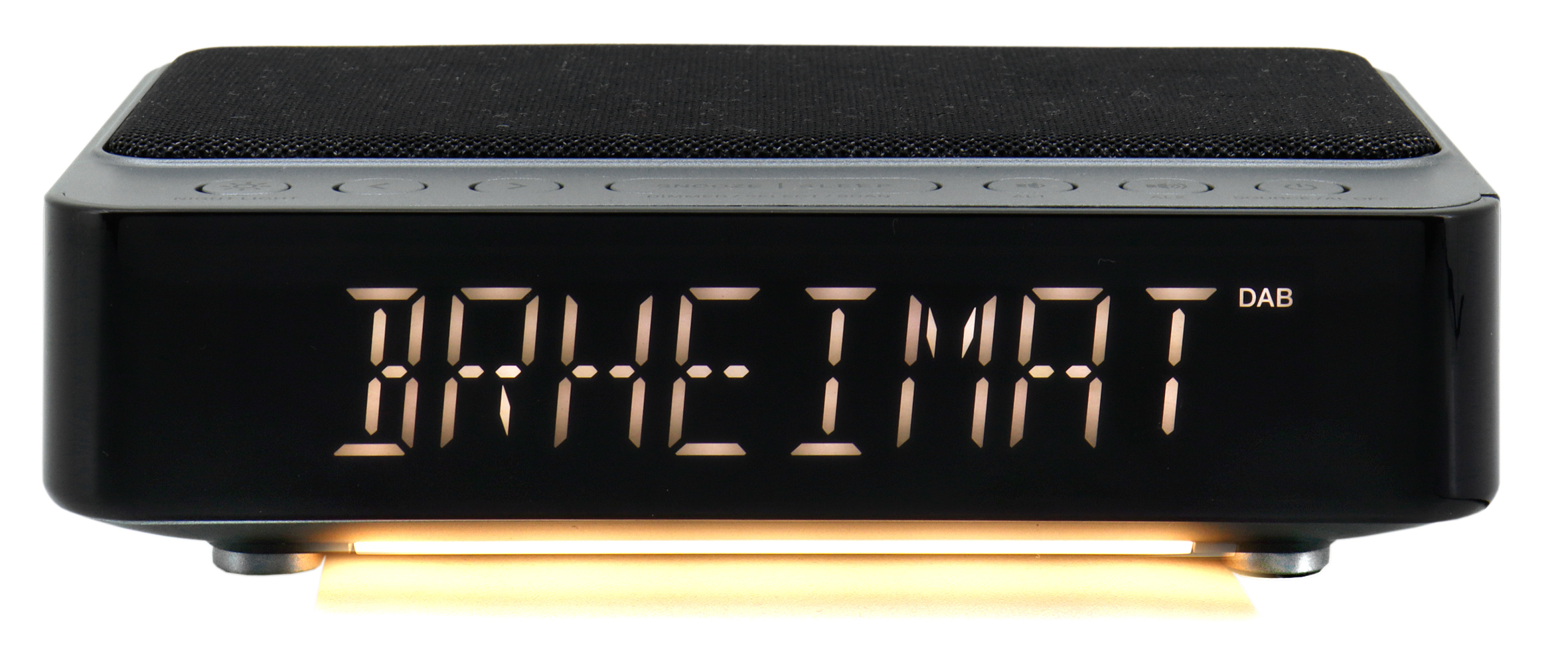 DAB+/FM clock radio with wireless charging function