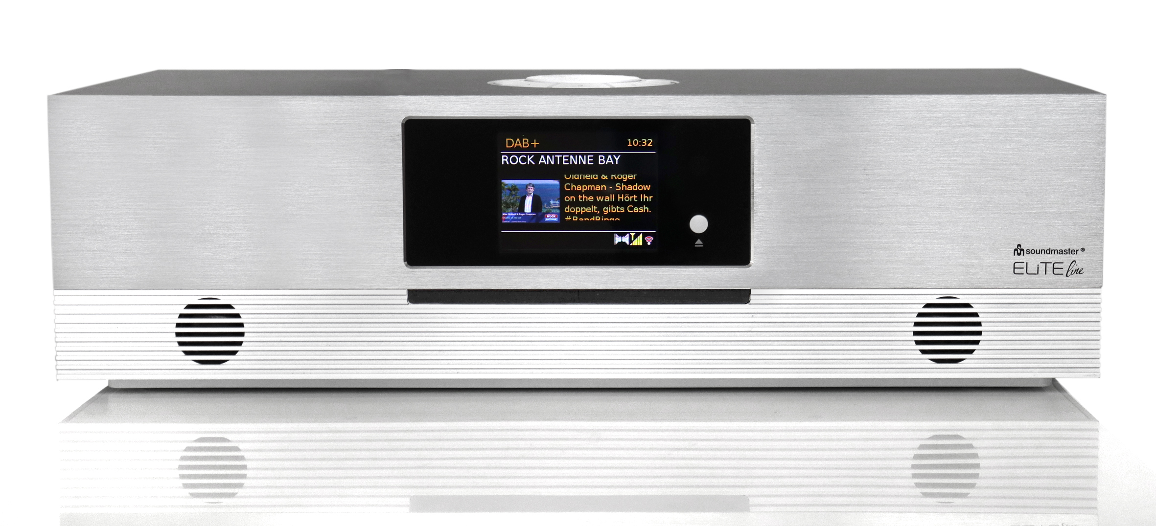 Stereo music centre with WLAN-internet/DAB+/FM-radio, CD/MP3, USB, Bluetooth®, APP control