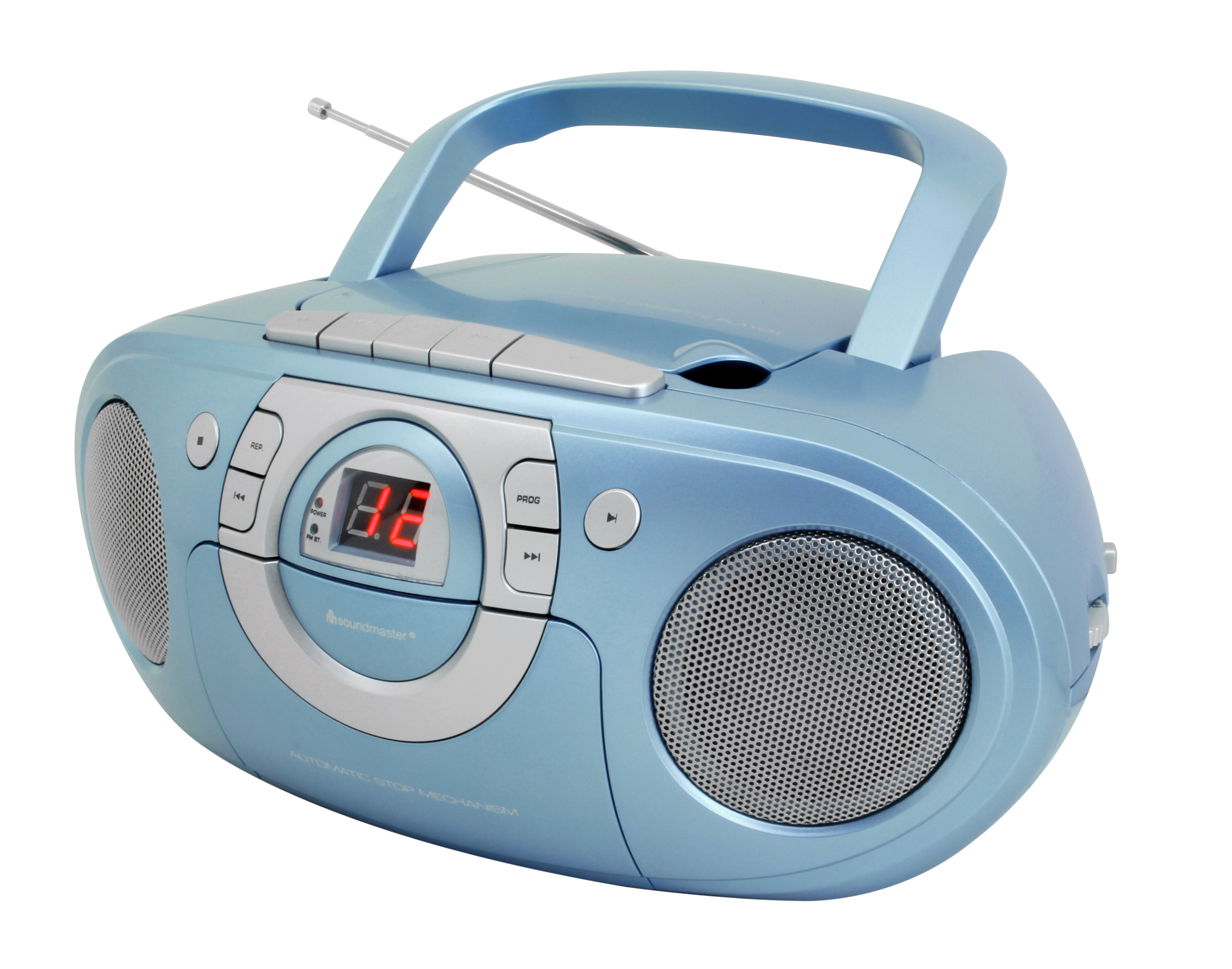 CD Boombox with FM radio and cassette player