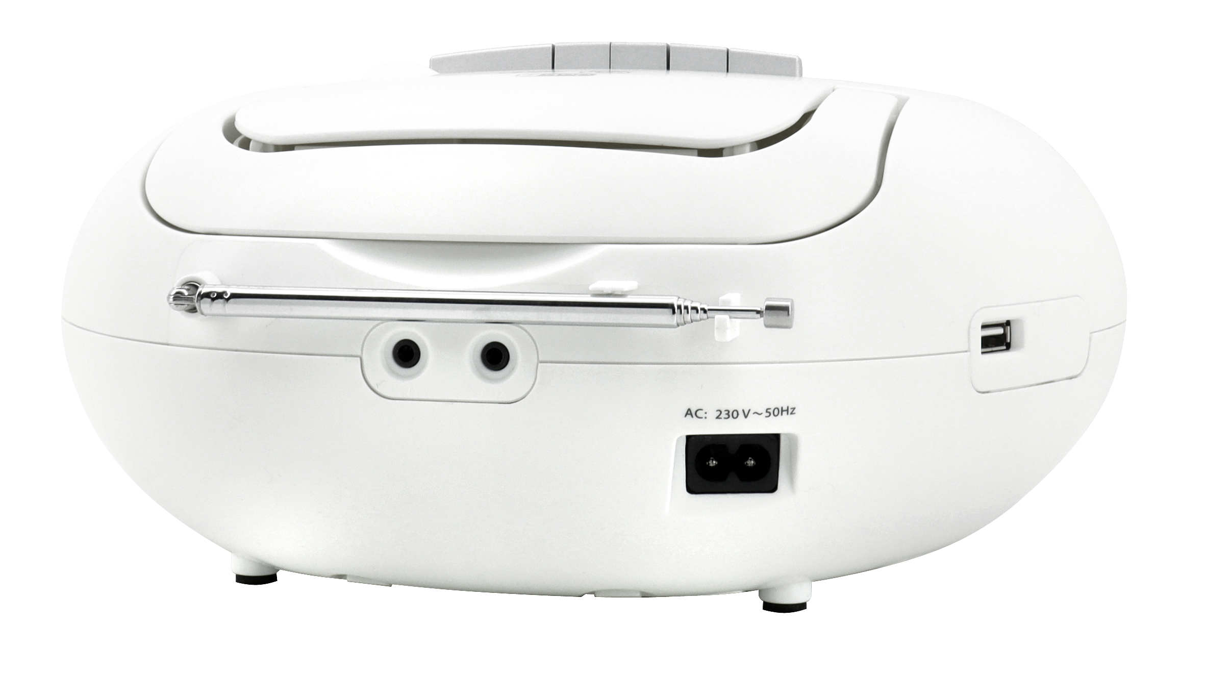 CD/MP3 Boombox mit DAB+/UKW Radio, Kassettenspieler, USB