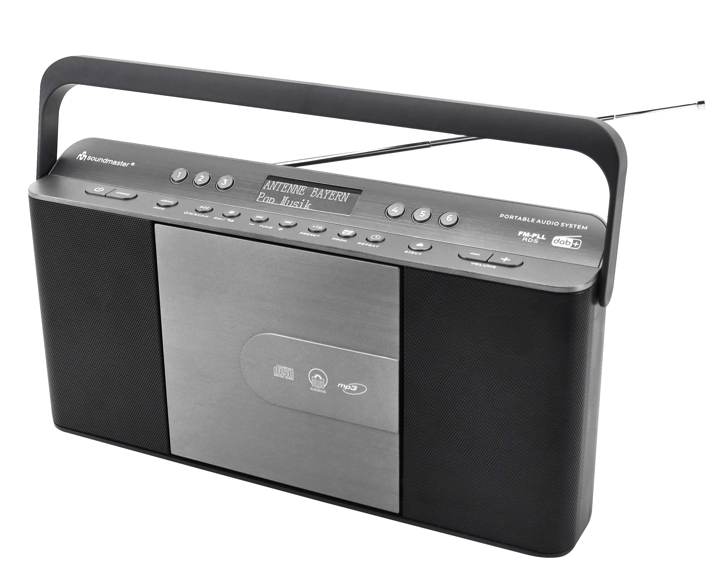 DAB+/FM radio with CD/MP3, USB