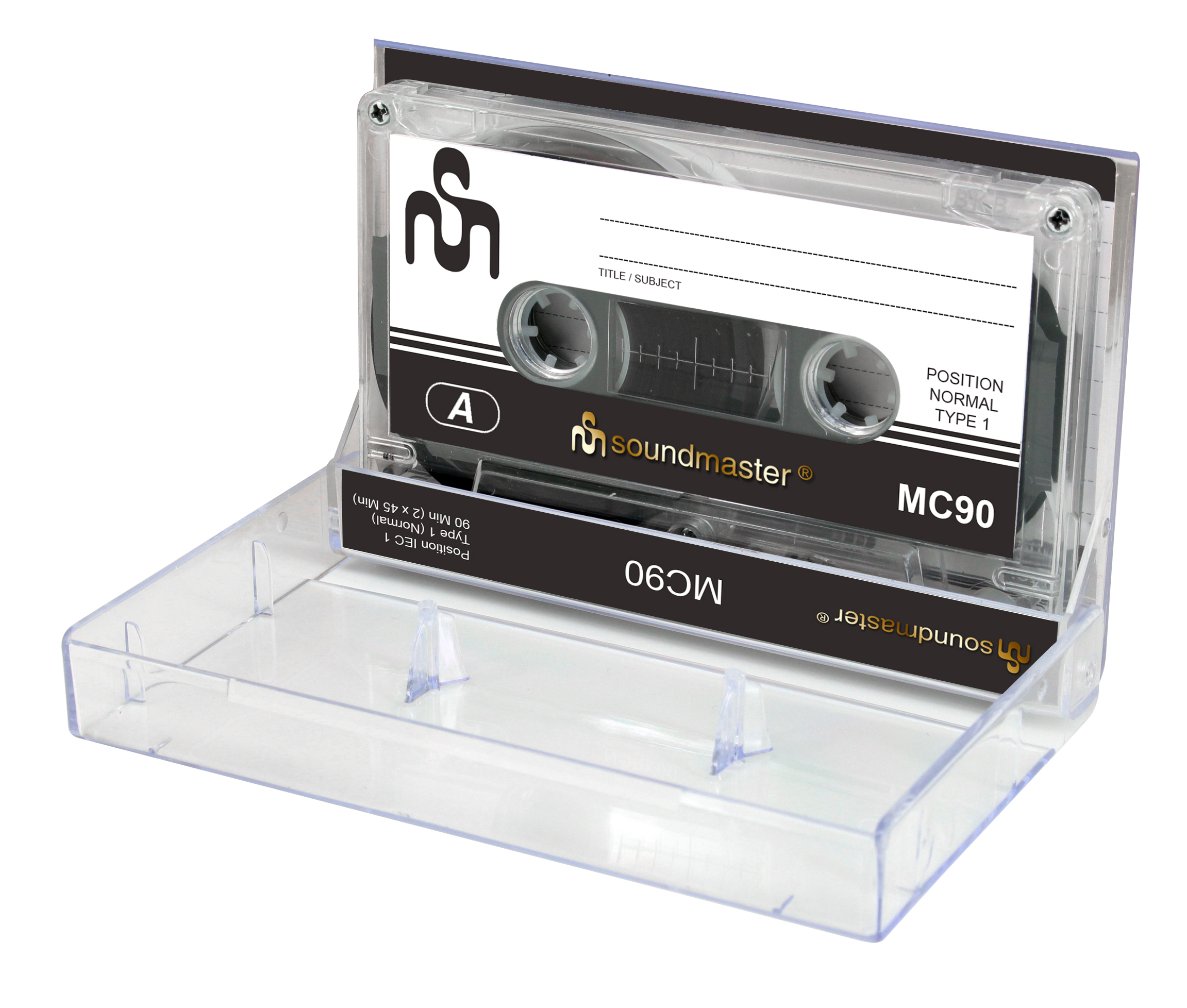 soundmaster - IEC1 blank tape in 5pc package
