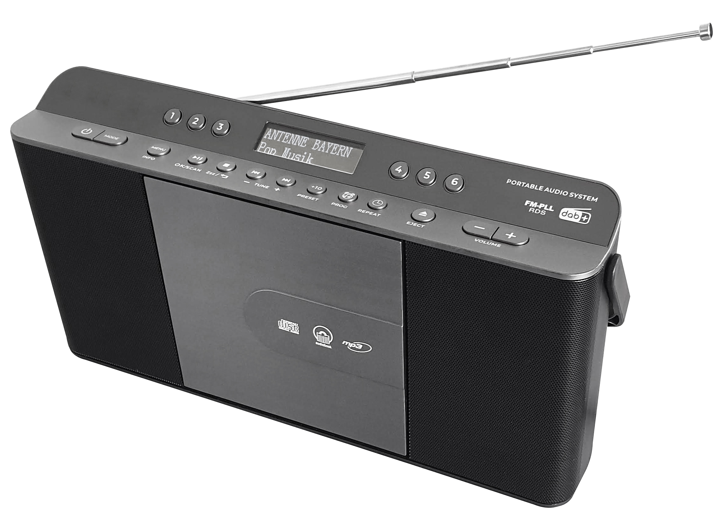 DAB+/FM radio with CD/MP3, USB