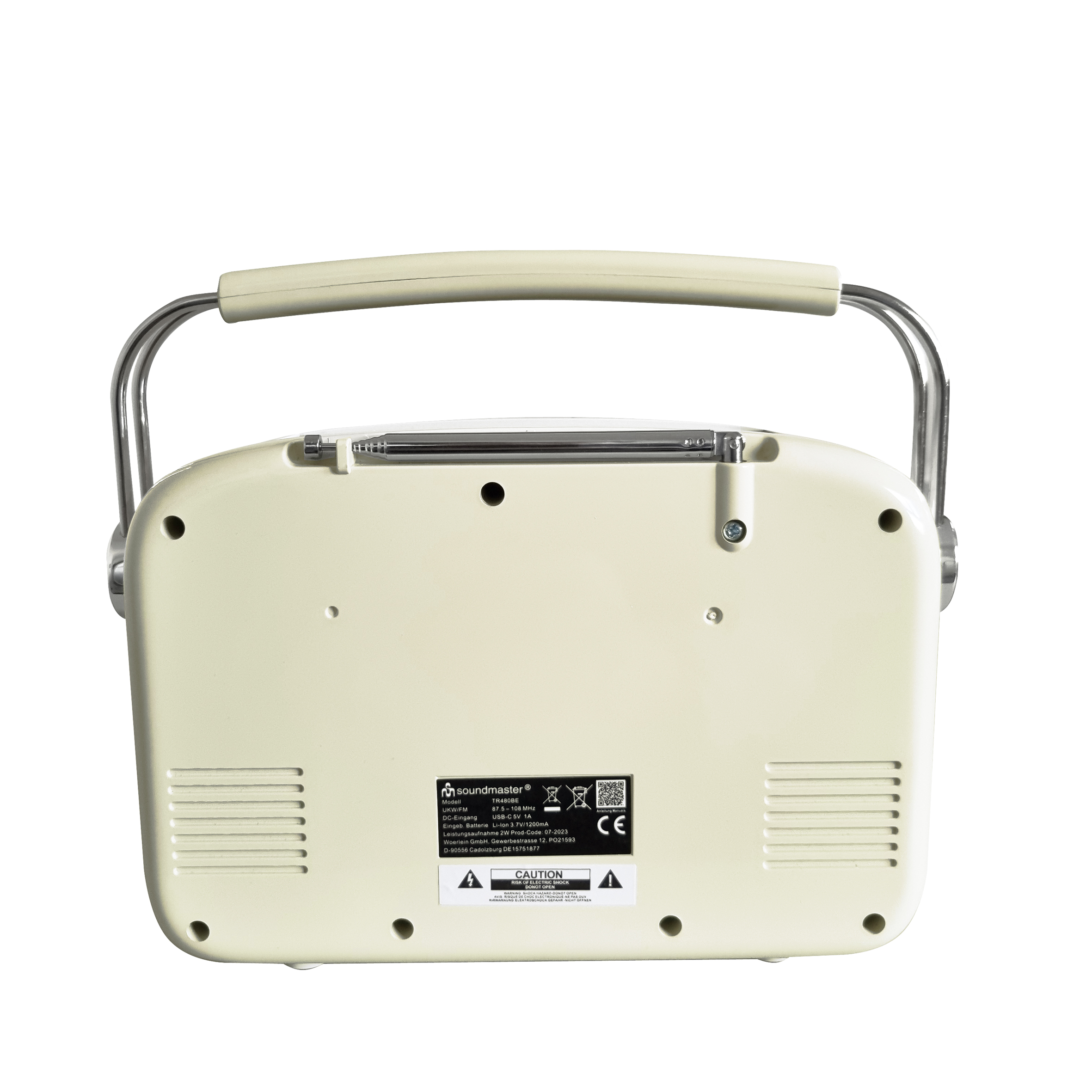 FM radio with solar panel