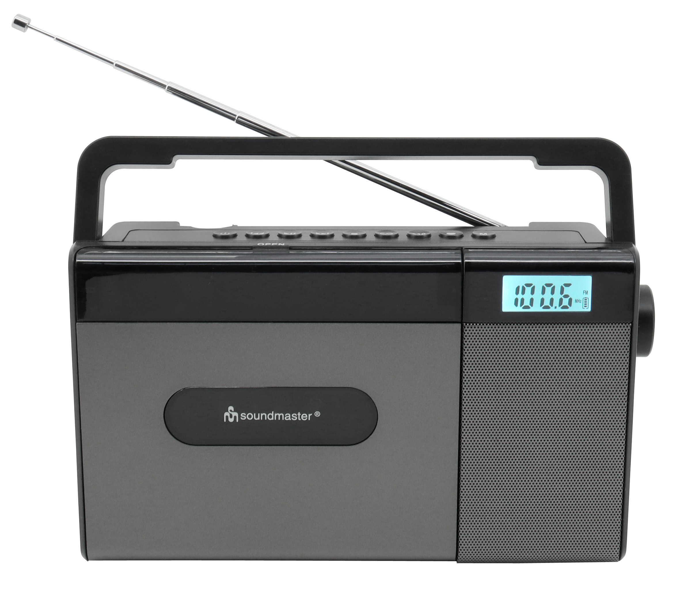 UKW Radio mit CD/MP3, USB, Bluetooth®, Li-Ion Akku
