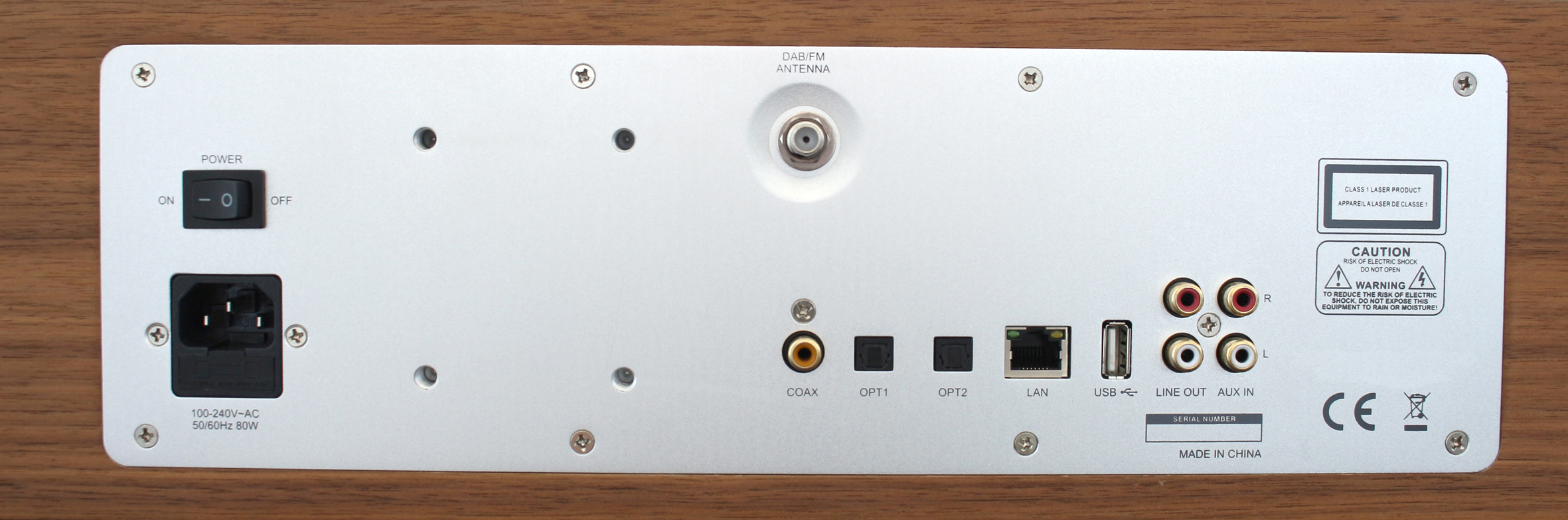 Stereo-music centre with Internet/DAB+/FM-radio, network player, CD/MP3, USB, Bluetooth®, multi-room, APP control