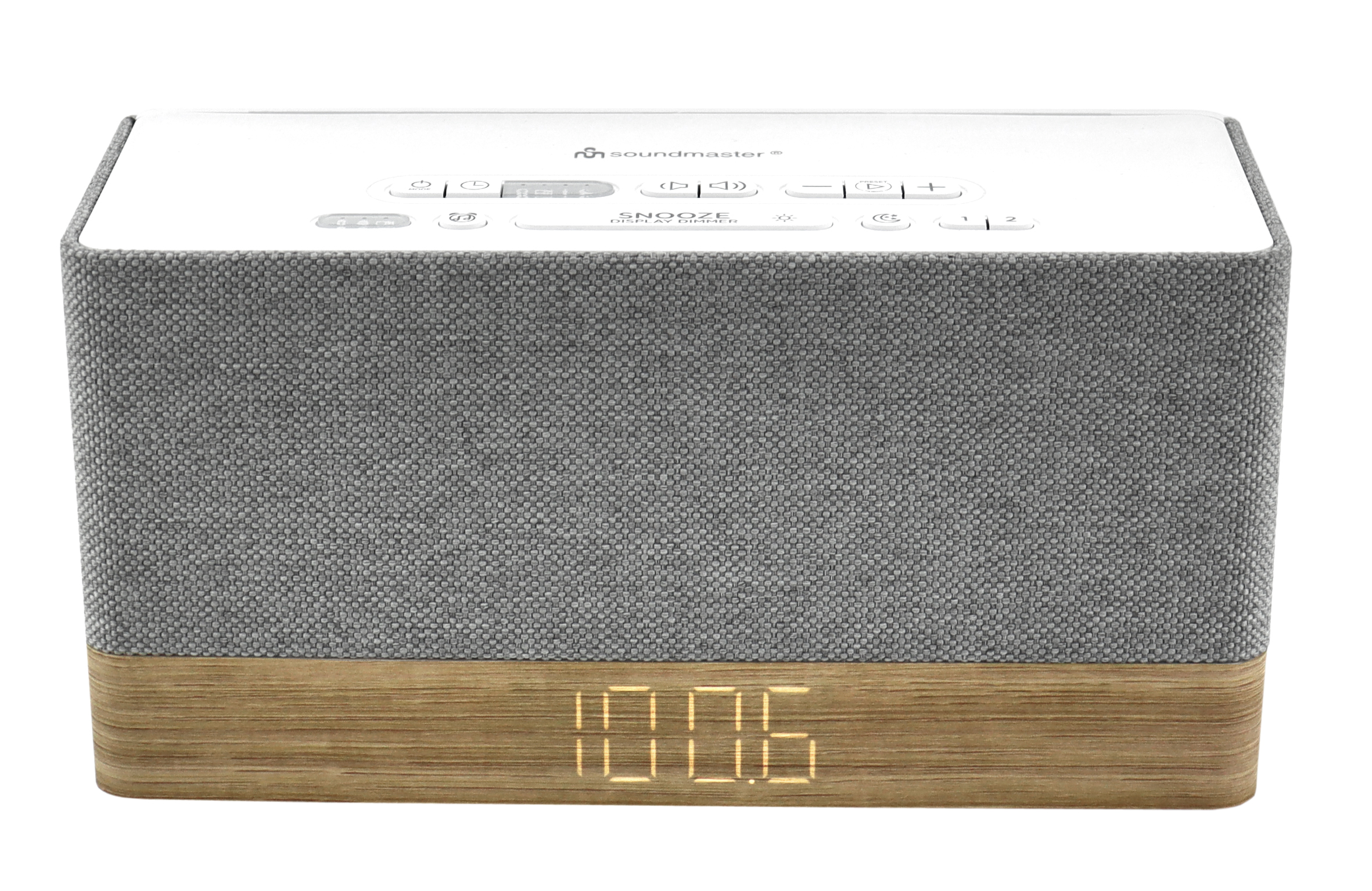 Clock radio with Bluetooth®, USB charging