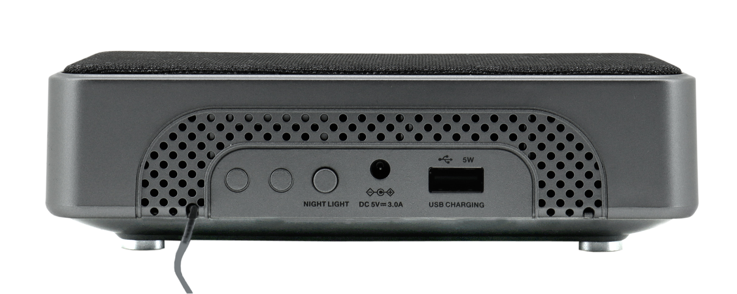DAB+/FM clock radio with wireless charging function