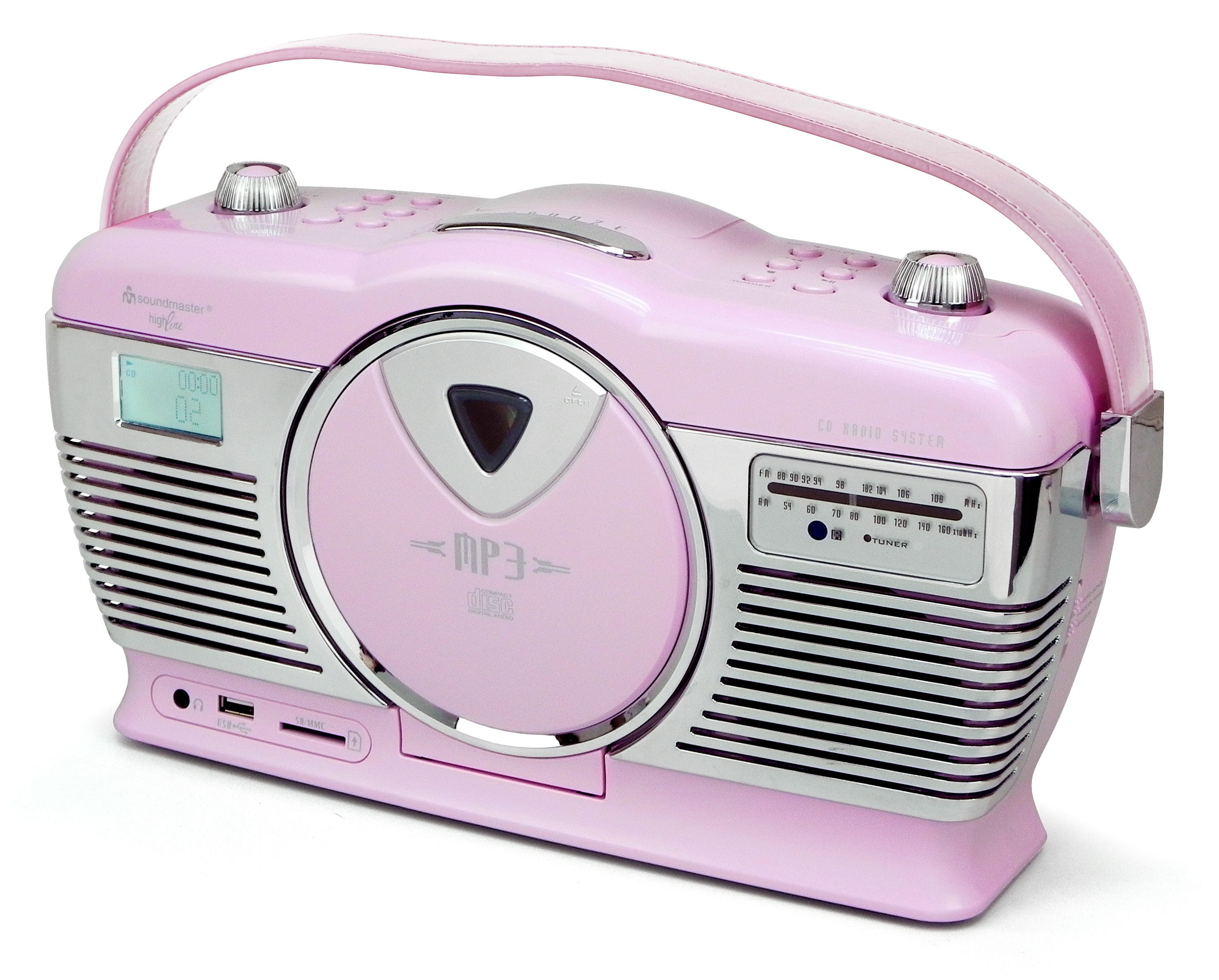 Retro CD/MP3/USB Radio