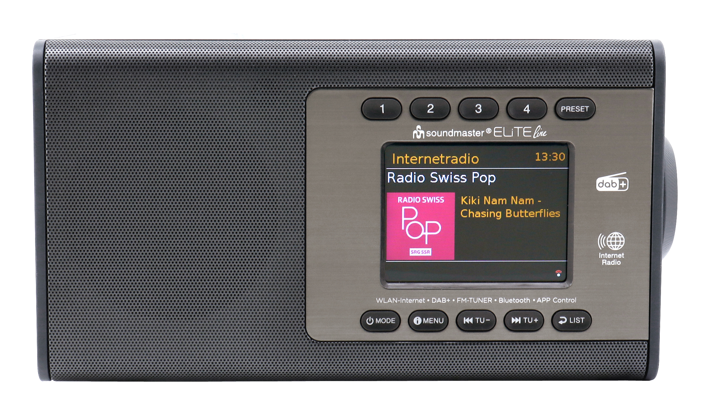 WLAN-Internet/DAB+/UKW Radio mit USB-MP3, Bluetooth®