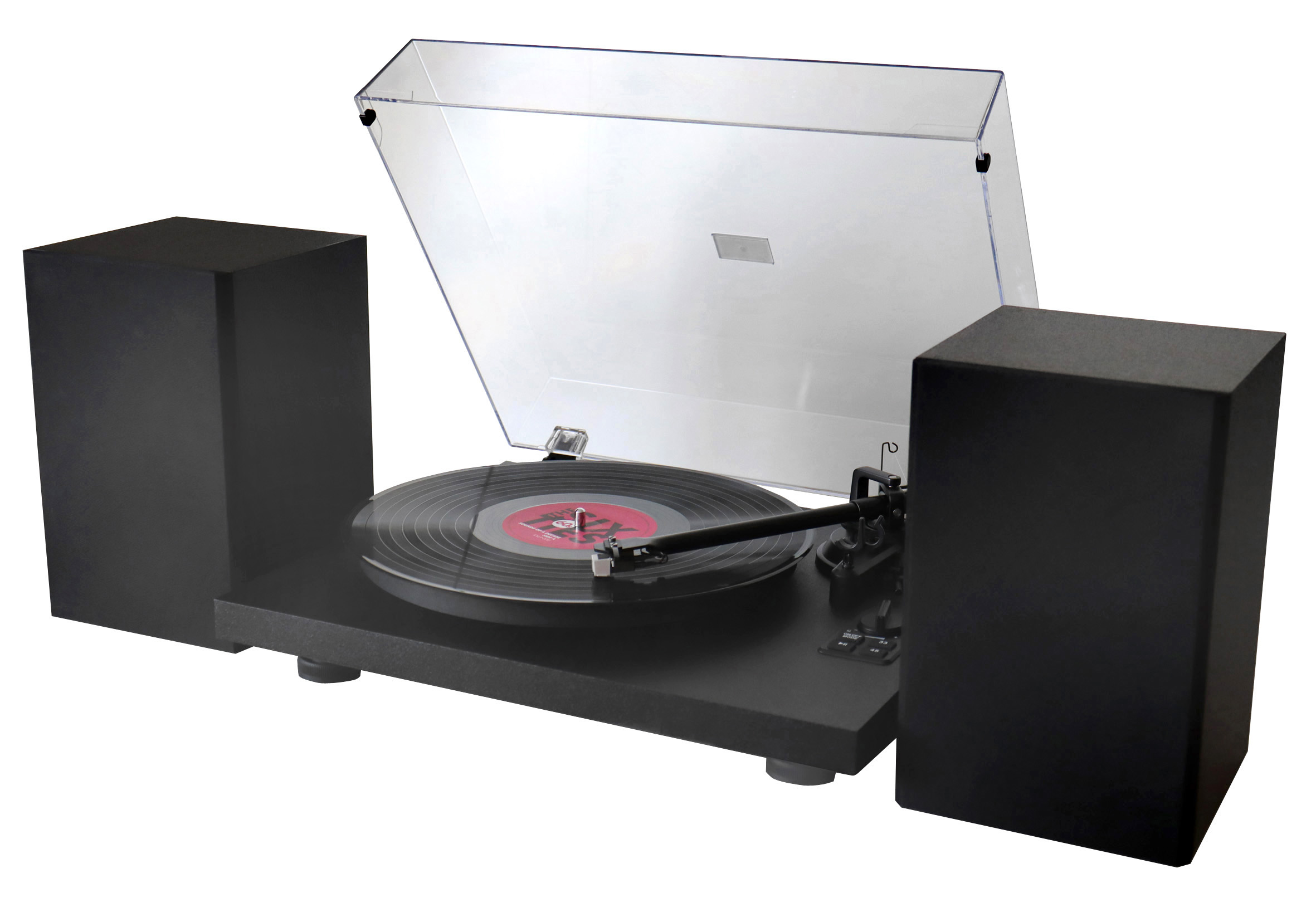 Plattenspieler mit Bluetooth®, PC-encoding. 2 Wege Bass Reflex Lautsprechern
