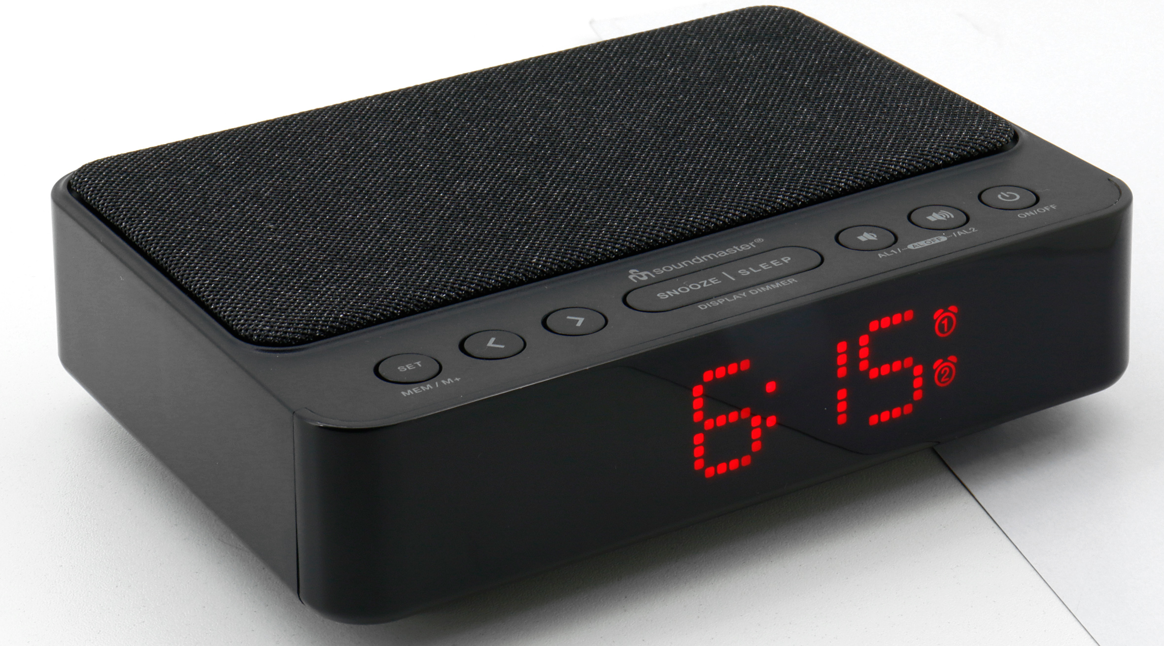 FM-PLL clock radio with wireless charging function