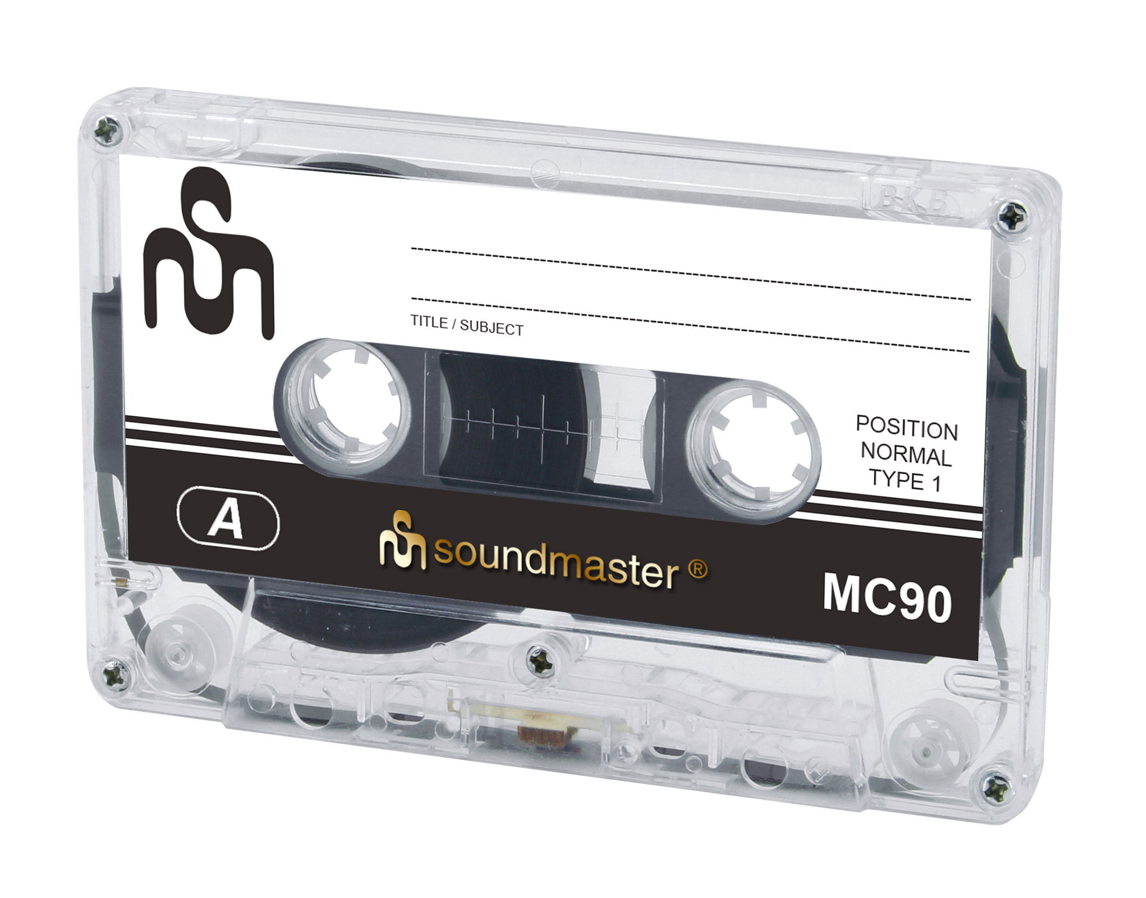 soundmaster - IEC1 blank tape in 5pc package