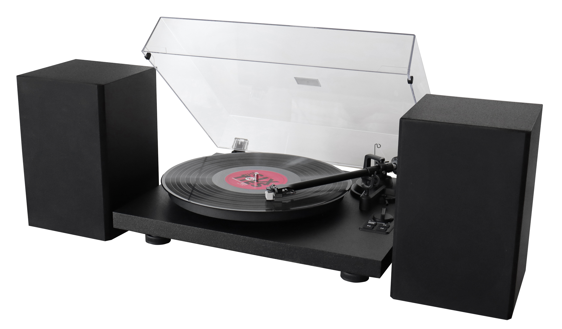 Plattenspieler mit Bluetooth®, PC-encoding. 2 Wege Bass Reflex Lautsprechern