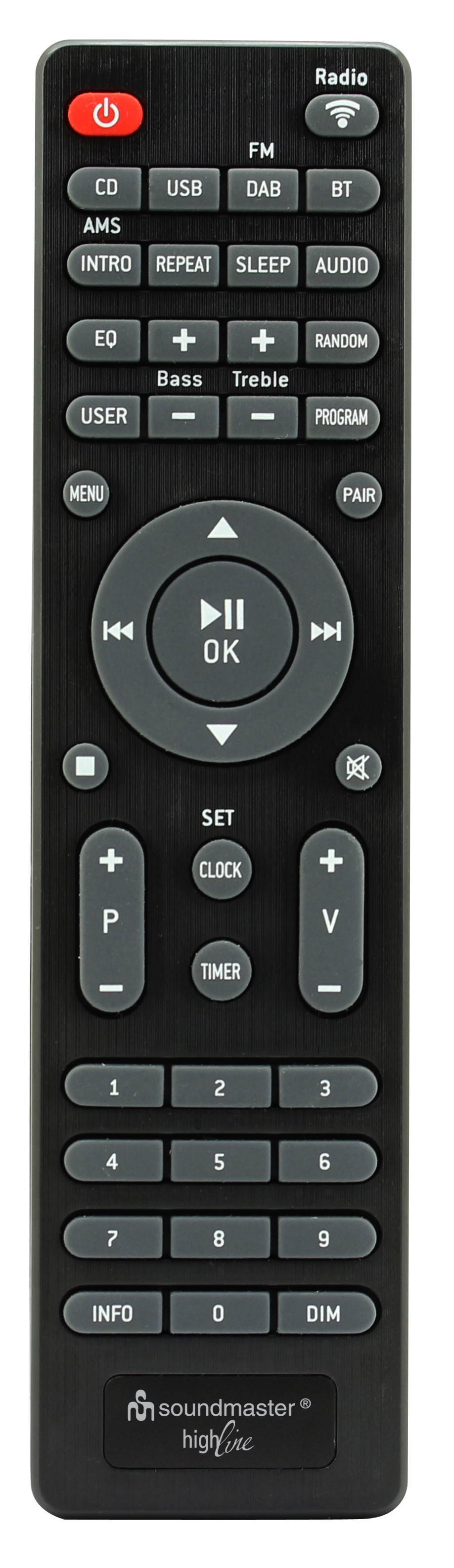Stereo Musikcenter mit WLAN-Internet/DAB+/UKW-Radio, CD/MP3, USB, Bluetooth®, APP-Steuerung