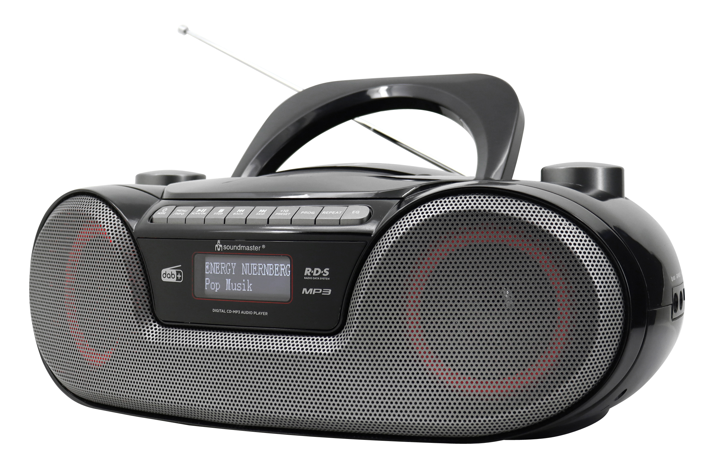 Boombox with DAB+/FM, CD/MP3, USB/SD, Bluetooth®
