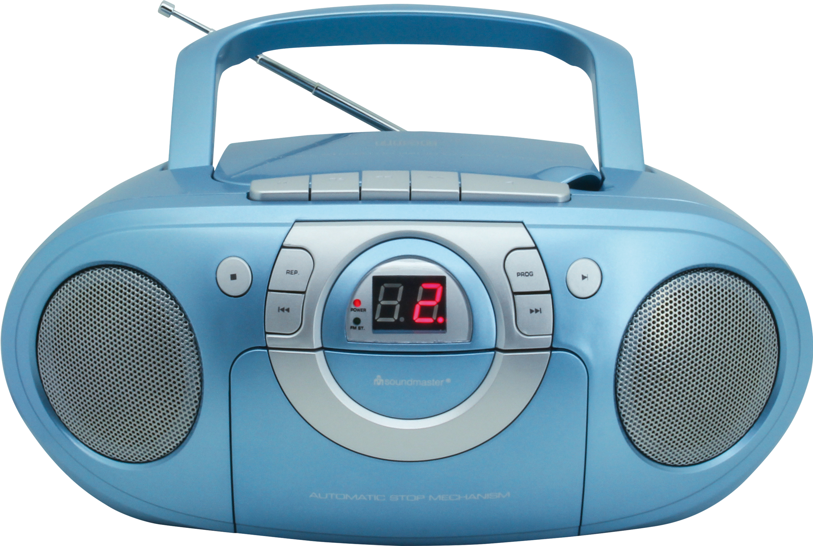 CD Boombox with FM radio and cassette player