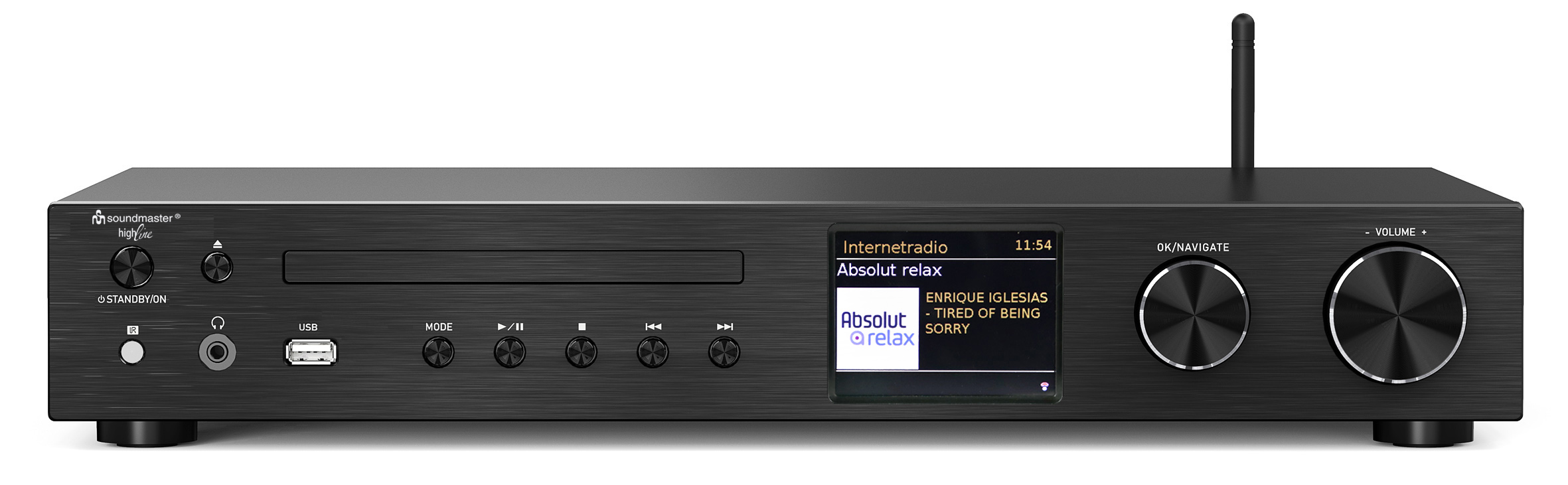 Multi Audio System mit 2x50W, WLAN/LAN-Internet/DAB+/UKW-Radio,  CD/MP3, HDMI-ARC, USB,Bluetooth®, APP-Steuerung