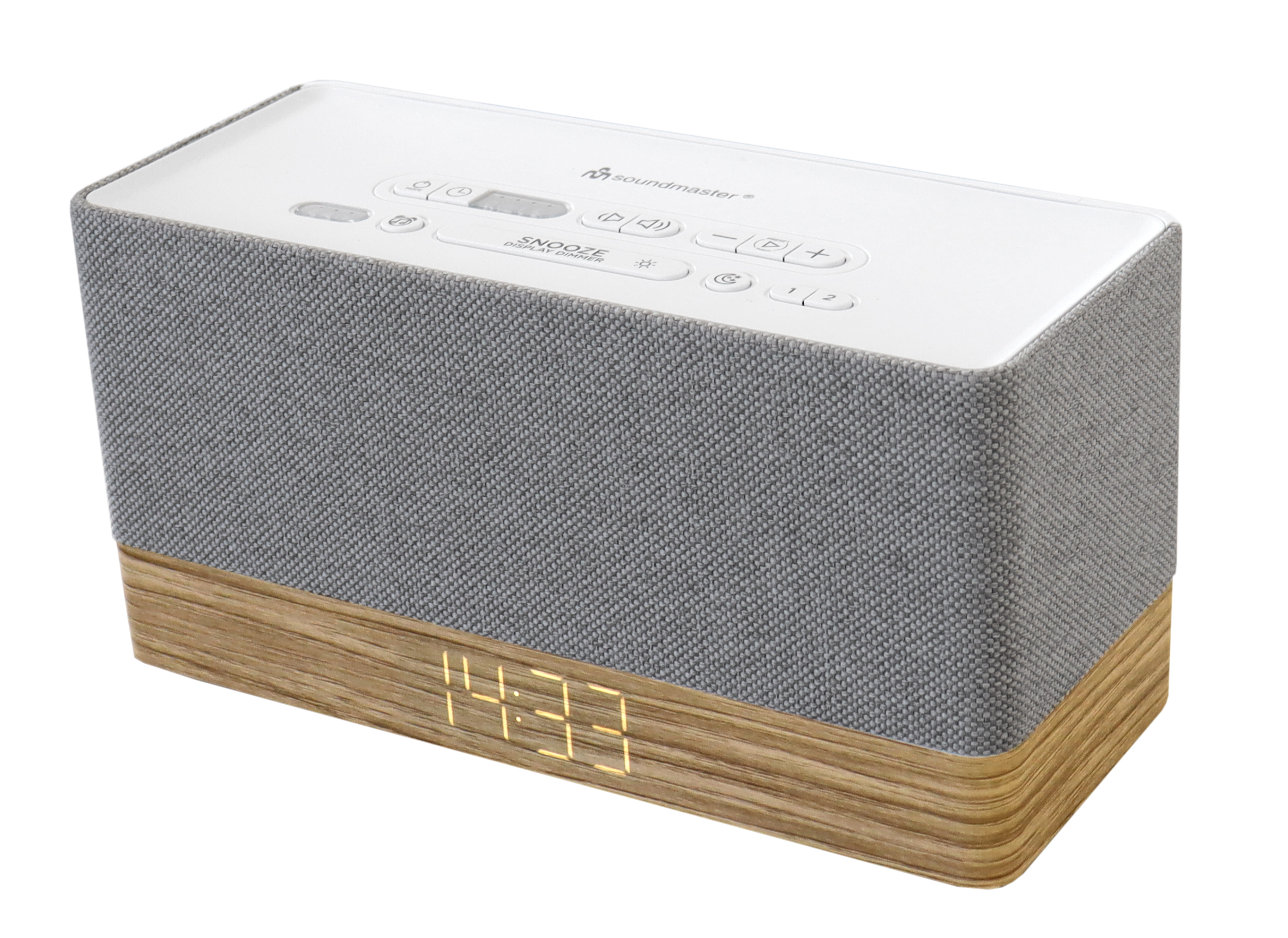 Clock radio with Bluetooth®, USB charging
