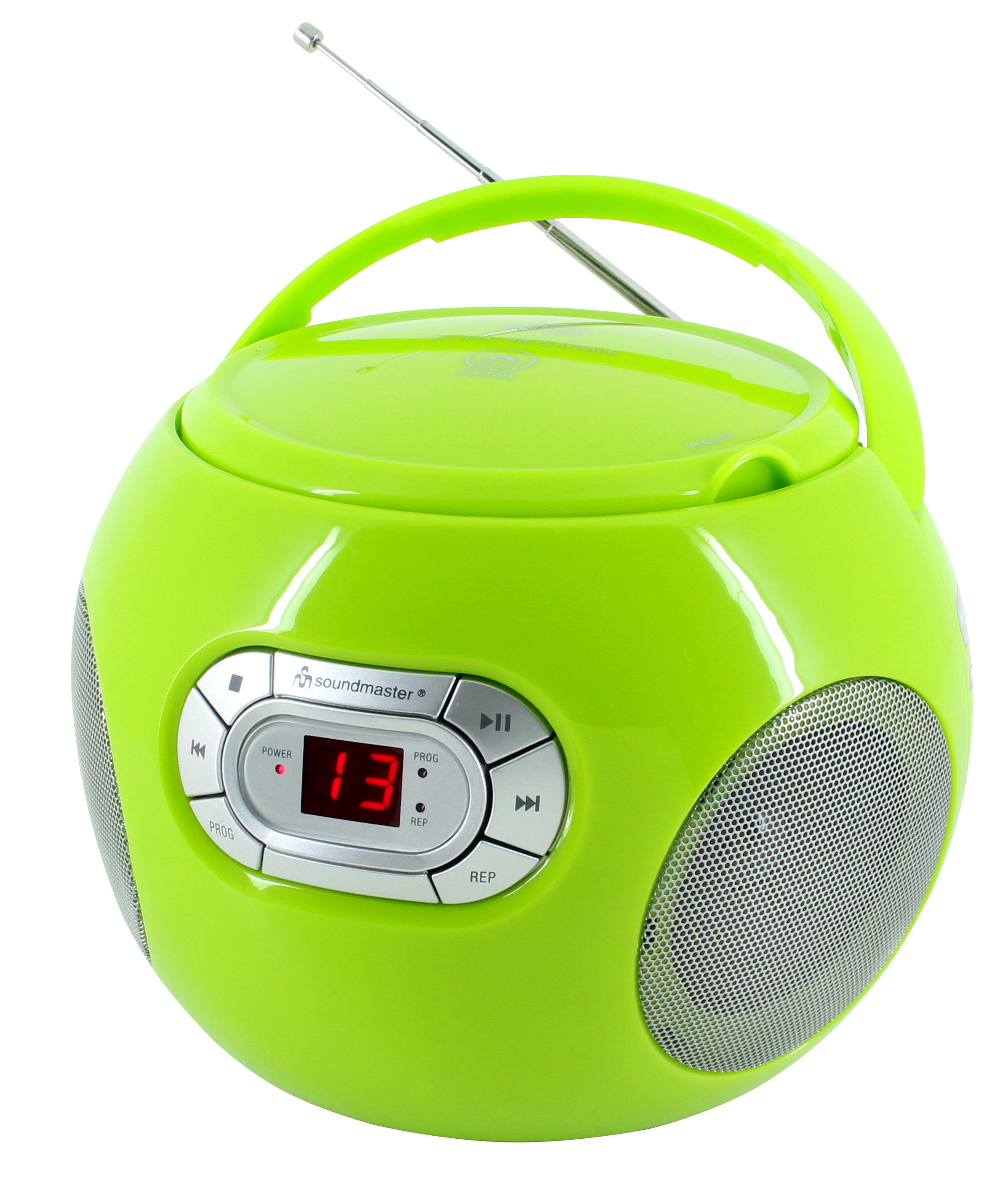 CD Boombox with last track resume, FM radio