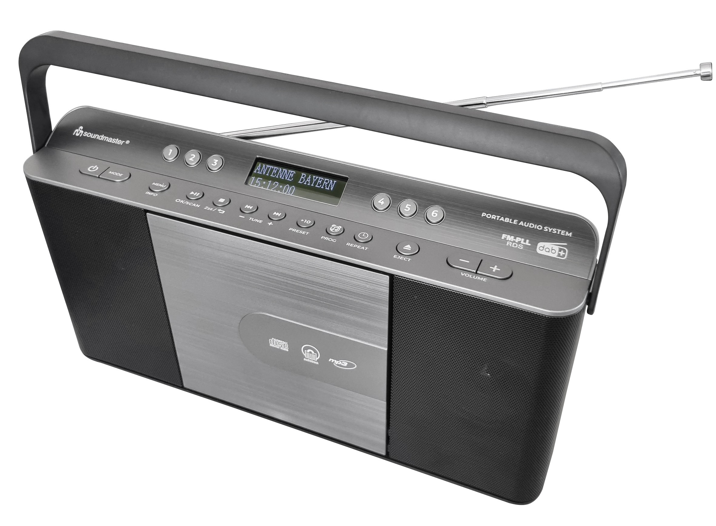 DAB+/FM radio with CD/MP3, USB