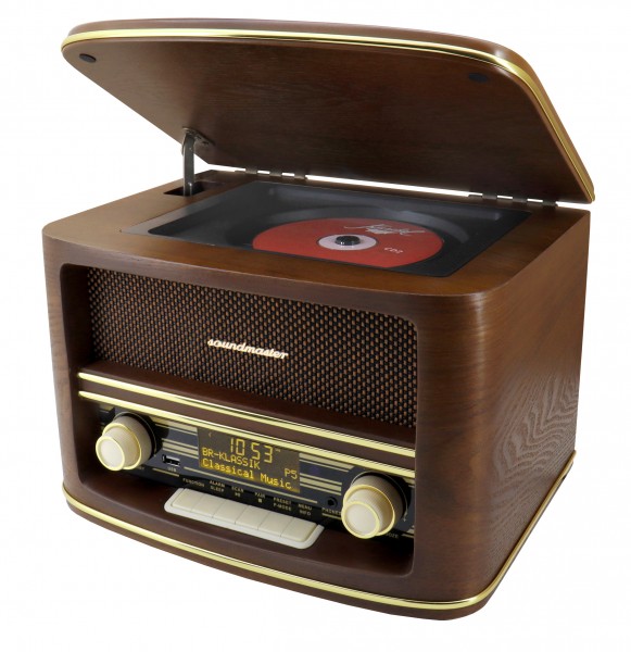Nostalgie Stereo DAB+/UKW Radio mit CD/MP3, USB, Bluetooth®