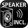 external speaker included