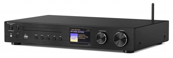 Multi Audio System mit WLAN/LAN-Internet/DAB+/UKW-Radio, CD/MP3, USB, Bluetooth®, APP-Steuerung, 2 x