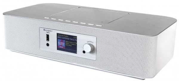 Stereo Musikcenter mit WLAN-Internet/DAB+/UKW-Radio, CD/MP3, USB, Bluetooth®, APP-Steuerung