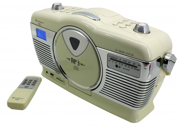 UKW Kofferradio mit Vertikal-CD-Spieler